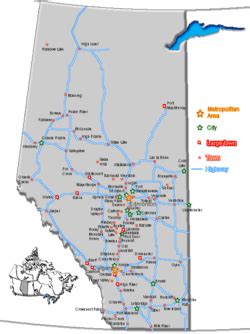 Types of municipalities in Alberta .